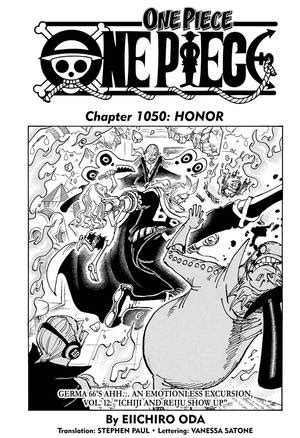 Chapter 1050 hints : r/OnePieceHints .